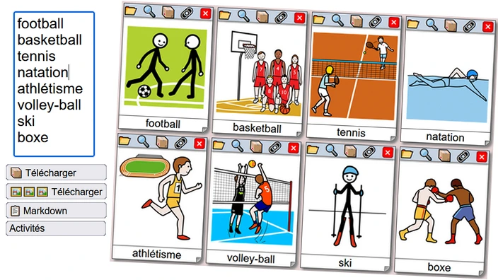 Illustration de Multimages